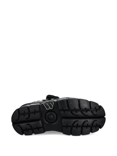 New Rock Platform Lace-up Trainers