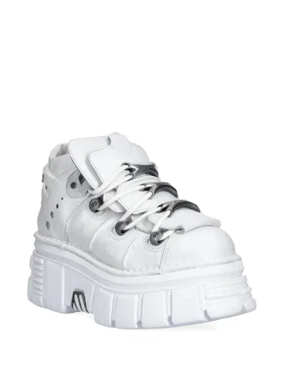 New Rock M-106-s53 Platform Lace-up Trainers