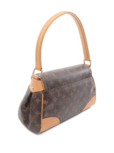 Pre-owned Louis Vuitton 2007 Beverly Mm Shoulder Bag In Brown