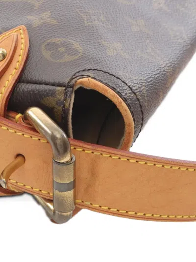 Pre-owned Louis Vuitton 2005 Hudson Pm Shoulder Bag In Brown
