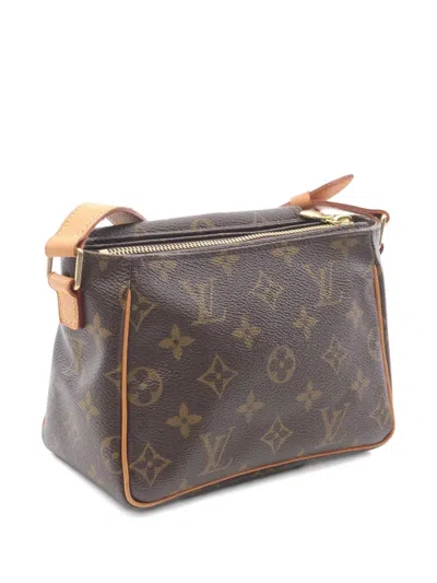 Pre-owned Louis Vuitton 2004 Vivacite Pm Shoulder Bag In Brown