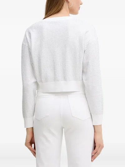 Guess Usa Open-knit Cardigan