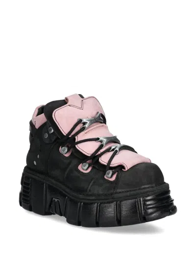 New Rock M-106-c26 Lace-up Chunky Sole Trainers