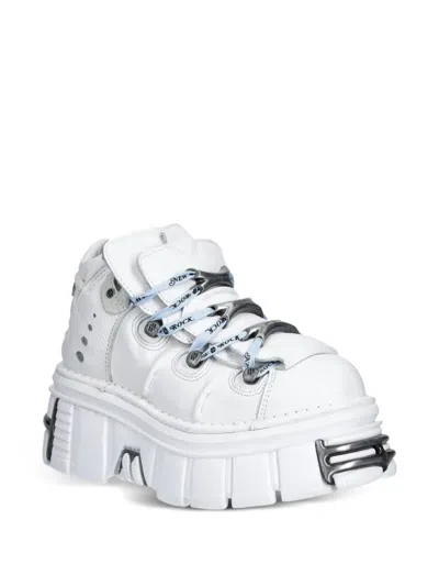 New Rock Branded-laces Platform Sneakers
