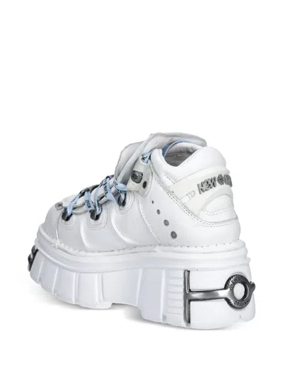 New Rock Branded-laces Platform Sneakers