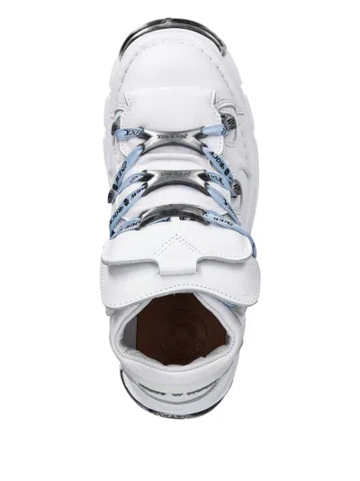 New Rock Branded-laces Platform Sneakers