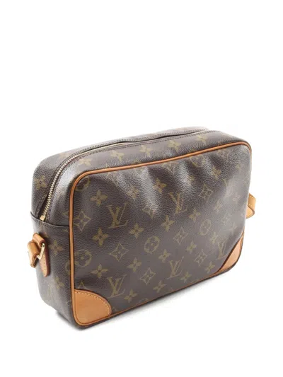 Pre-owned Louis Vuitton 2005 Trocadero 27 Monogram Shoulder Bag In Brown