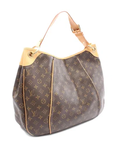 Pre-owned Louis Vuitton 2008 Galliera Gm Tote Bag In Brown