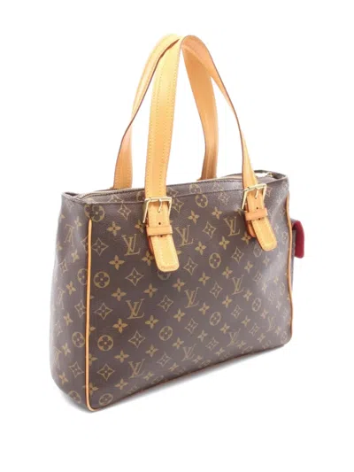 Pre-owned Louis Vuitton 2006 Multi-priest Handbag In Brown