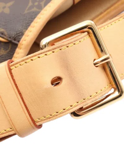 Pre-owned Louis Vuitton 2008 Galliera Gm Tote Bag In Brown