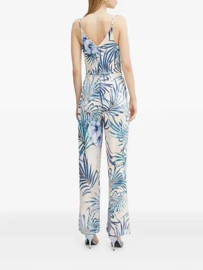 Guess Usa Floral-print Jumpsuit