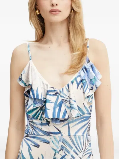 Guess Usa Floral-print Jumpsuit