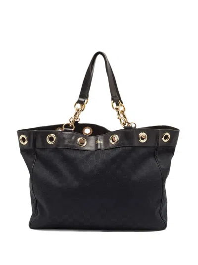 Pre-owned Gucci Gg Canvas Tote Bag