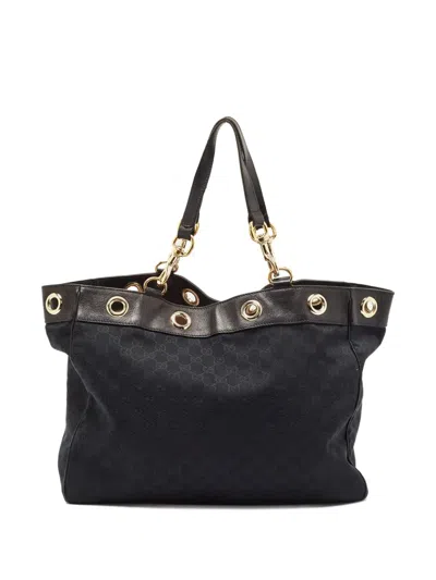 Pre-owned Gucci Gg Canvas Tote Bag