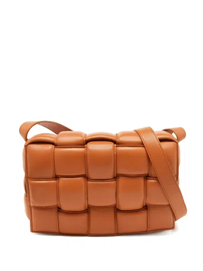 Pre-owned Bottega Veneta 2024 Cassette Cross Body Bag In Orange