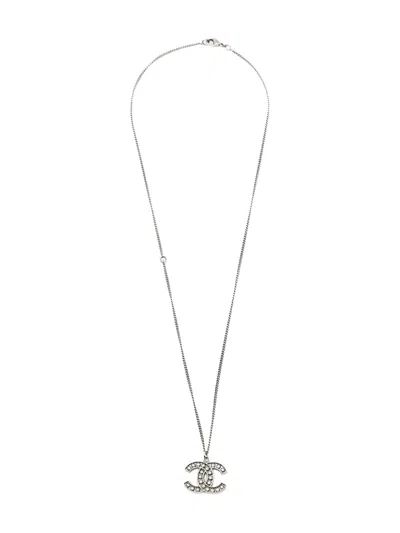 Pre-owned Chanel Interlocking Cc Necklace