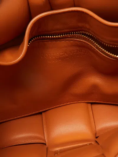 Pre-owned Bottega Veneta 2024 Cassette Cross Body Bag In Orange