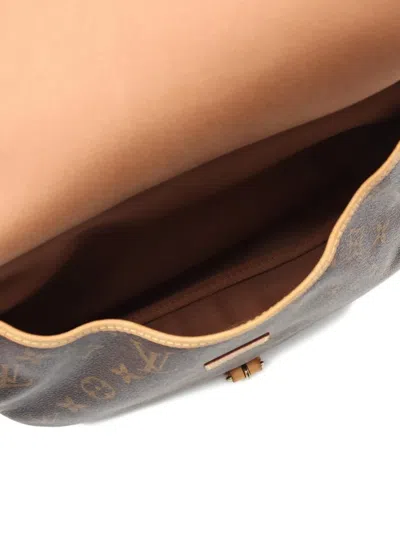 Pre-owned Louis Vuitton 2008 Saumur 30 Monogram Shoulder Bag In Brown