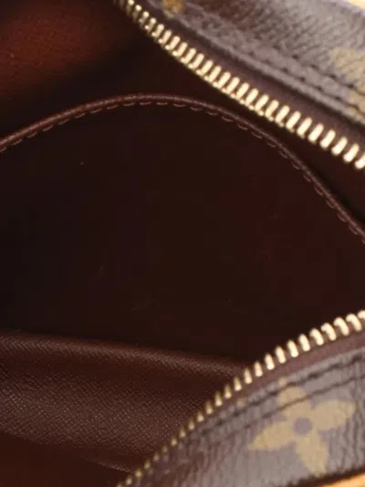Pre-owned Louis Vuitton 2005 Danube Monogram Shoulder Bag In Brown