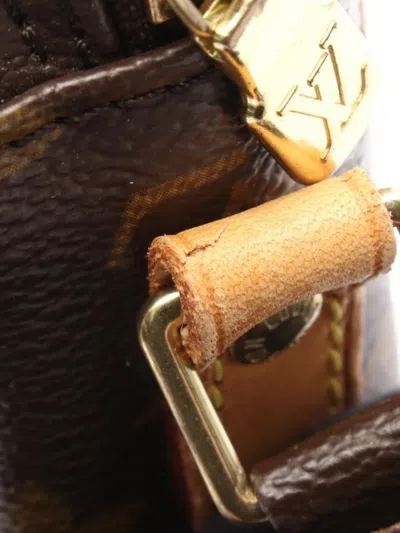 Pre-owned Louis Vuitton 2005 Danube Monogram Shoulder Bag In Brown