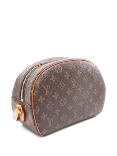 Pre-owned Louis Vuitton 2003 Blower Monogram Shoulder Bag In Brown