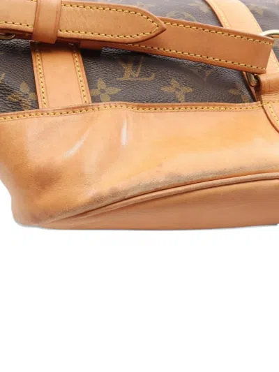 Pre-owned Louis Vuitton 1997 Randonnee Pm Monogram Shoulder Bag In Brown