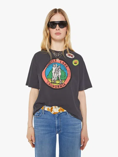 Mother The Lowdown Castle Lake California T-shirt In Multi, Size Large