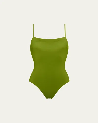 Eres Aquarelle One-piece Swimsuit With Thin Straps