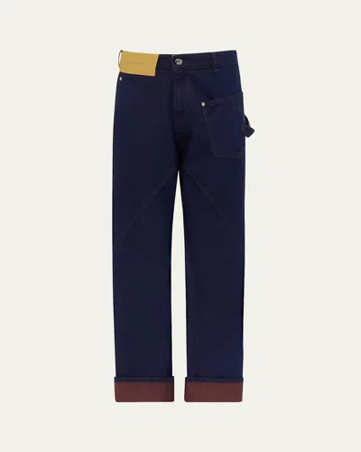 Jw Anderson J.w.anderson 'turn Up Twisted Workwear' Jeans