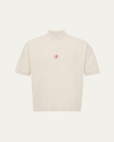 Jw Anderson Anchor Embroidery Polo