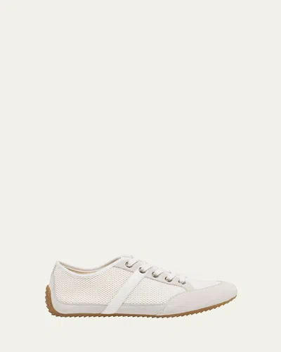 Givenchy Mesh And Suede Slim Low-top Sneakers