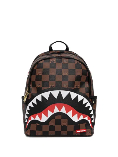 Sprayground Medium The Hideout Savage Check-pattern Backpack