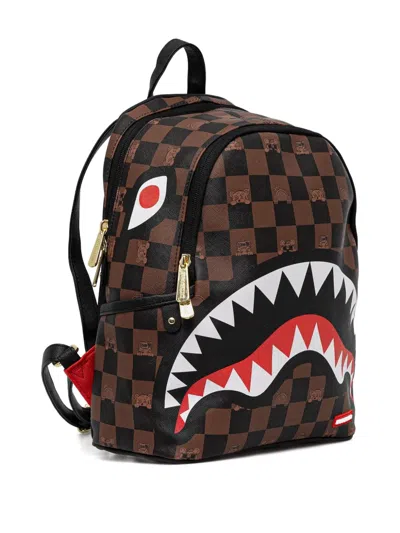 Sprayground Medium The Hideout Savage Check-pattern Backpack