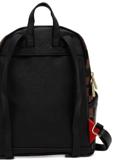 Sprayground Medium The Hideout Savage Check-pattern Backpack