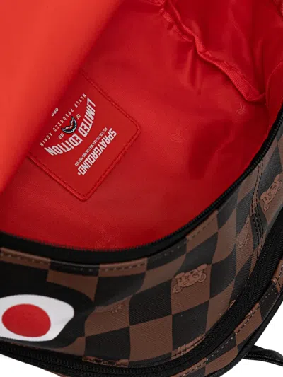 Sprayground Medium The Hideout Savage Check-pattern Backpack