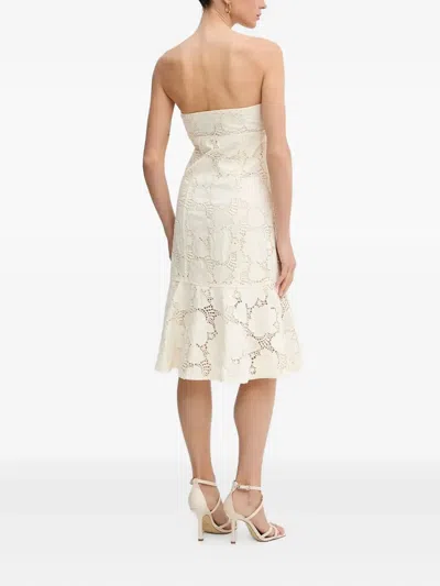 Guess Usa Maisy Dress In White