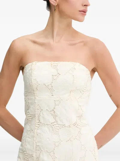 Guess Usa Maisy Dress In White