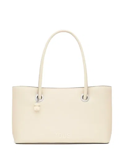 Tous Large Embossed-logo Tote Bag