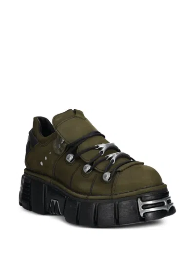 New Rock M-120n-c61 Lace-up Chunky Sole Trainers