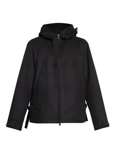 Y-3 Hooded Zip-front Jacket