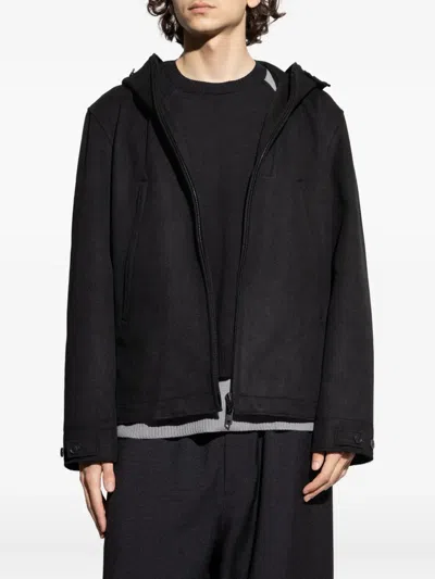 Y-3 Hooded Zip-front Jacket