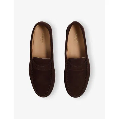 Lk Bennett Solo Penny Loafer In Brown