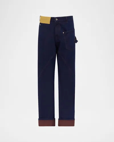 Jw Anderson J.w.anderson 'turn Up Twisted Workwear' Jeans