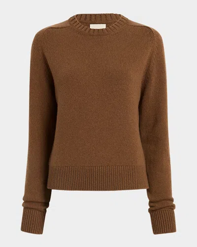 Khaite Nera Cashmere Crewneck Sweater