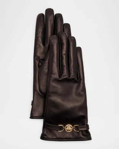 Versace Medusa '95 Leather Gloves