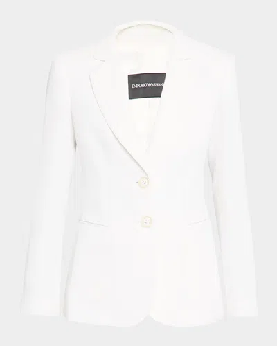 Emporio Armani Wafer Textured Blazer