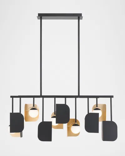 Eurofase Cornice 45" 10-light Led Linear Chandelier