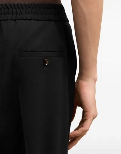 Ami Alexandre Mattiussi Straight-leg Tailored Pants In Black