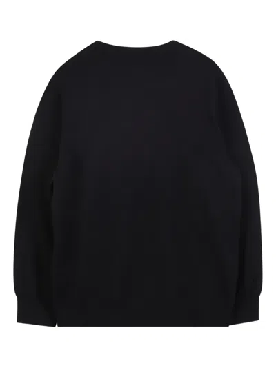 Givenchy Logo-patch Sweatshirt In Black