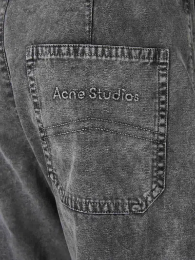 Acne Studios Cargo Denim Jeans In Multi